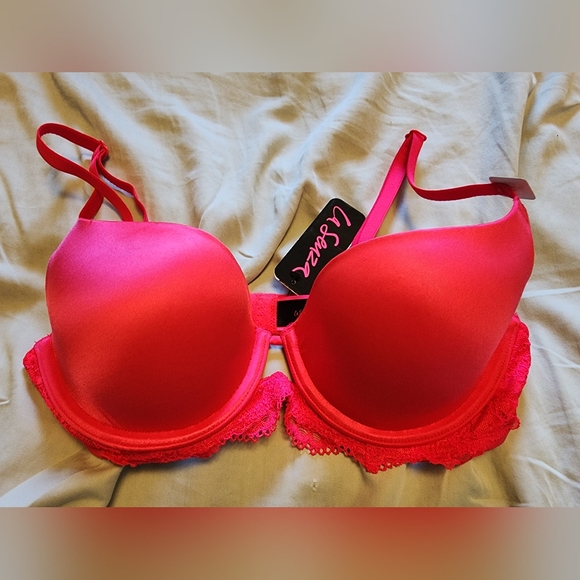NWT La Senza Hot Pink Sexy Tease Lightly Lined Bra - Picture 2 of 6